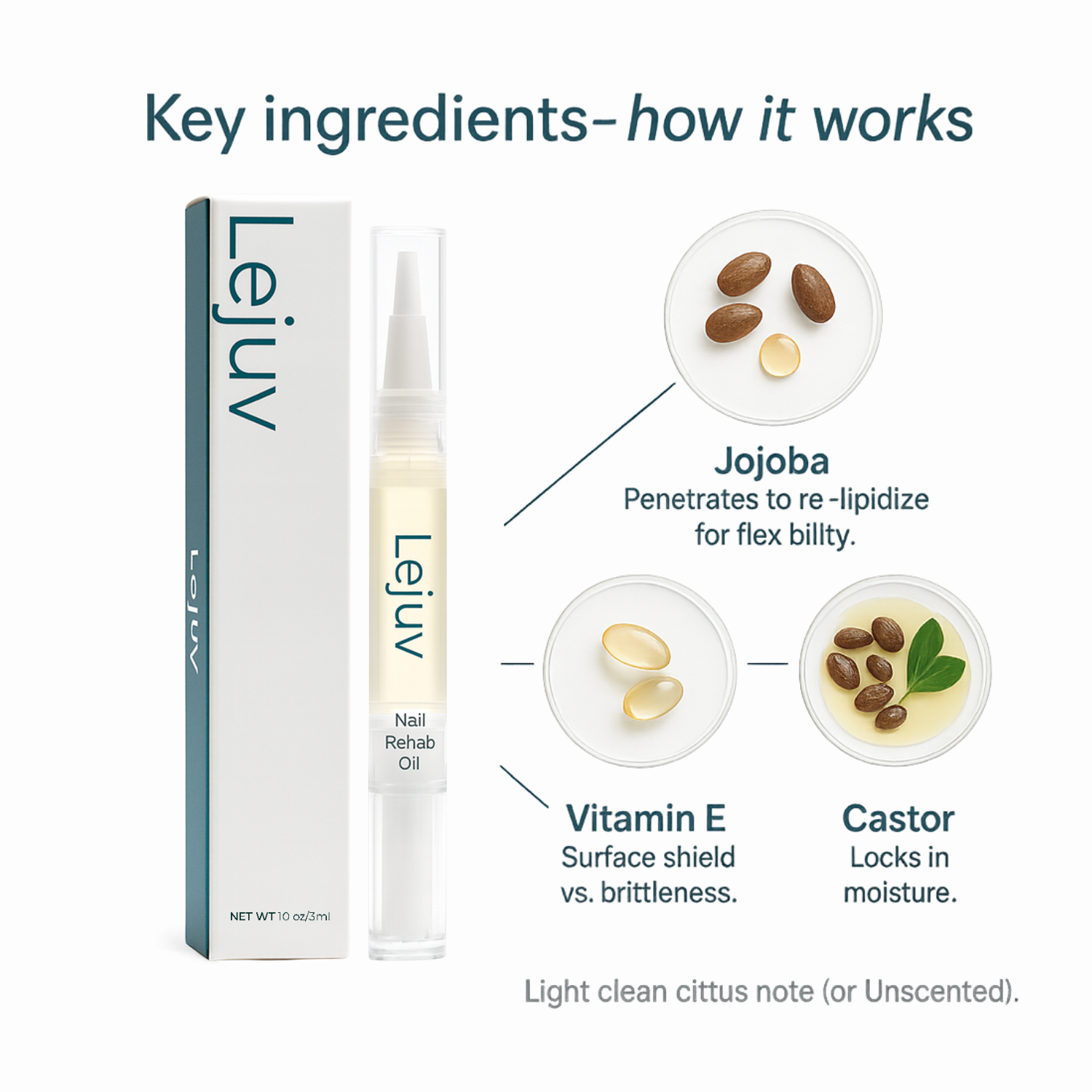 Lejuv Nail Rehab Oil