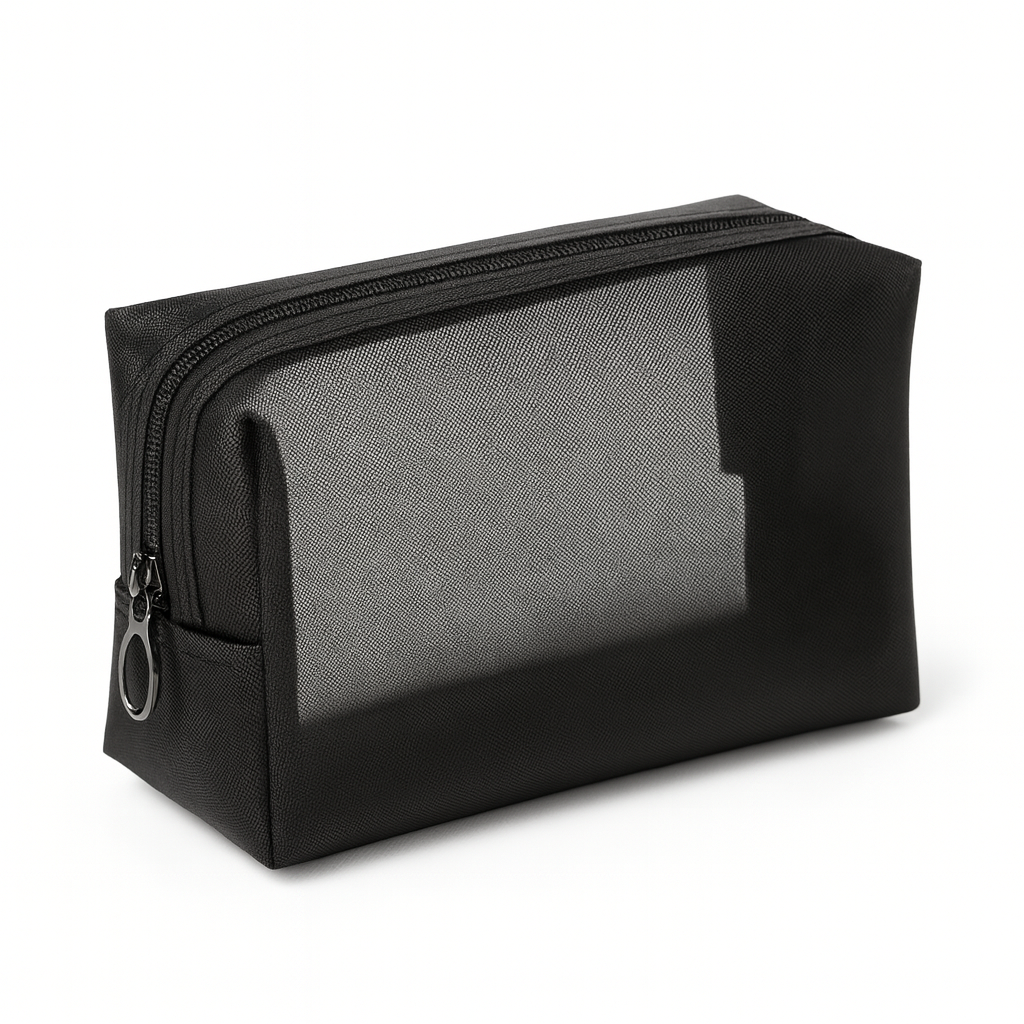 Clear-Mesh Skincare Bag
