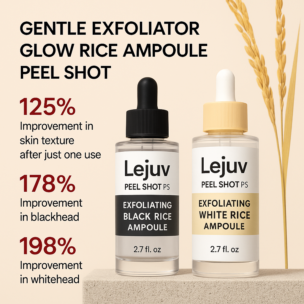 Peel Shot Glow Rice Ampoule Duo Set