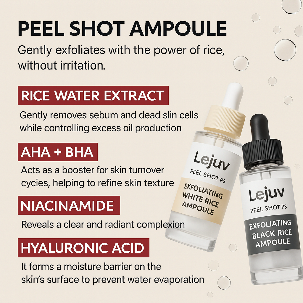 Peel Shot Glow Rice Ampoule Duo Set